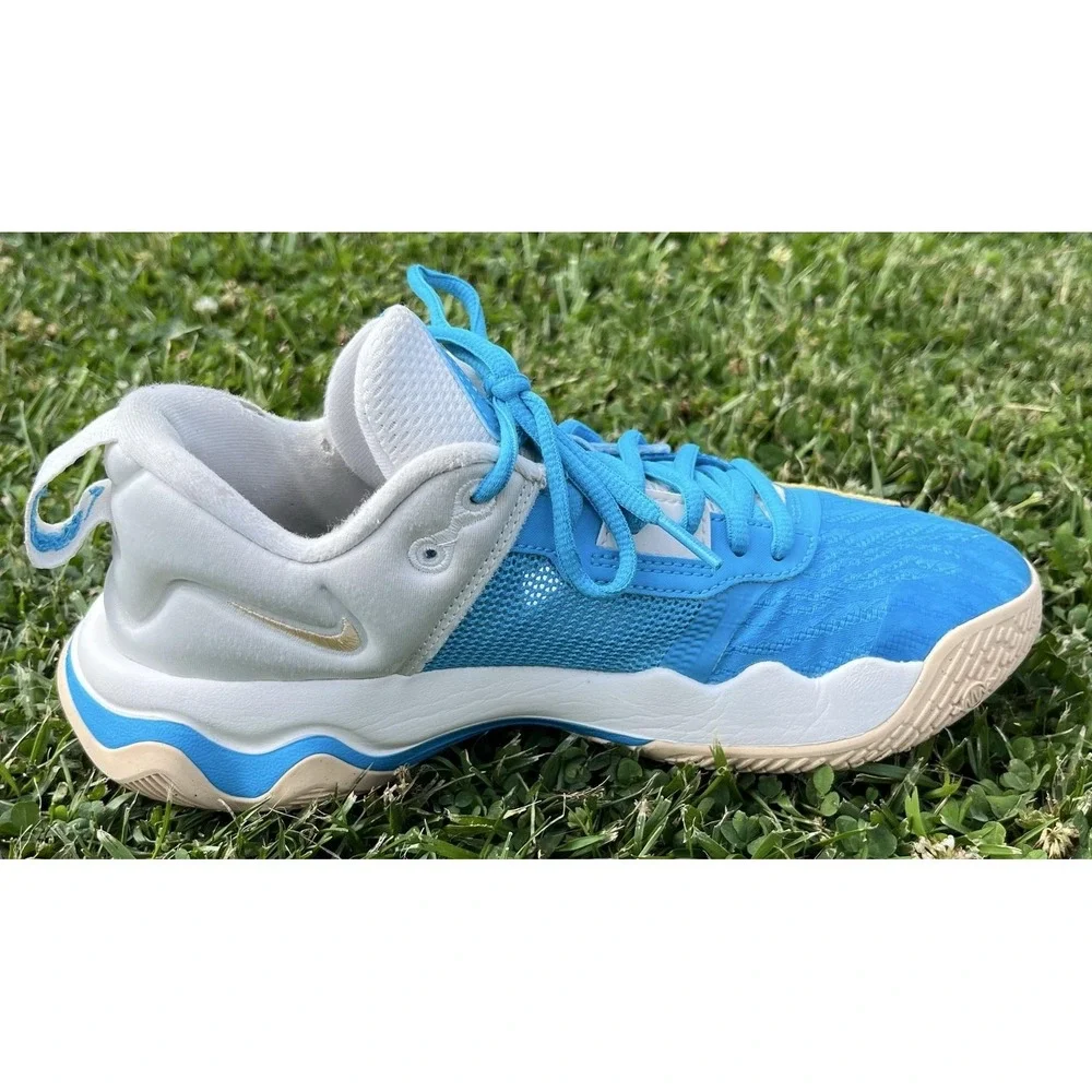 Nike Giannis Immortality 3 Shoes Youth Size 6.5 Blue Basketball DZ7533-002